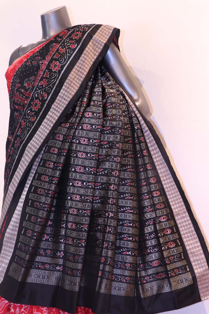 AF210839-Master Weave & Exclusive Handloom Pure Ikat Orissa Silk Saree